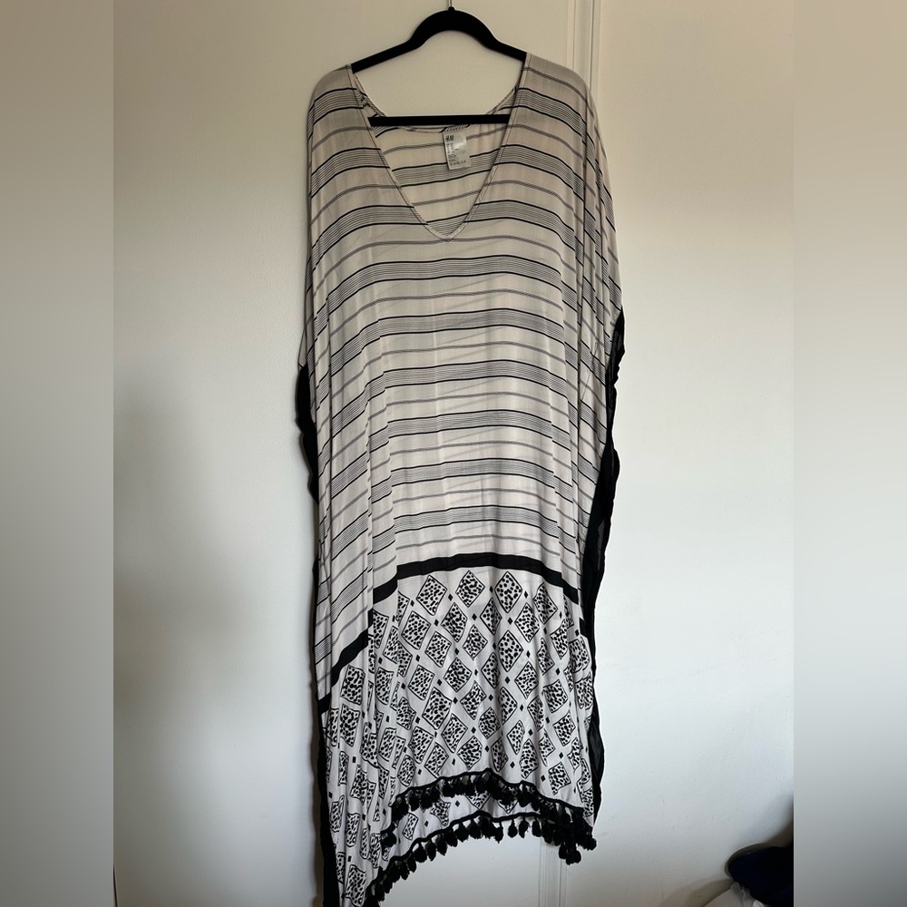 H&M Monochrome Striped Shirt